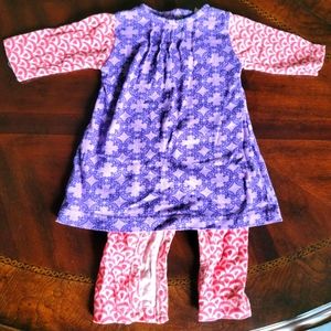 Kate Quinn Organics Dress set for sizes 0-6 months